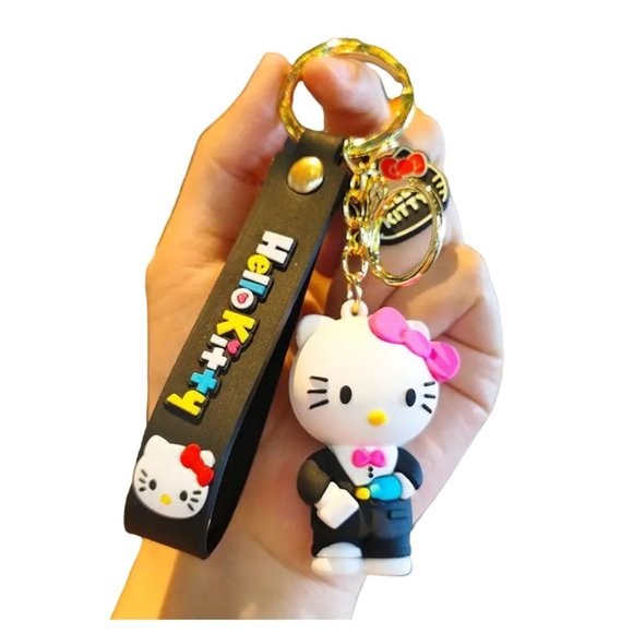 Hello Kitty Accessories - hello kitty charm keychain